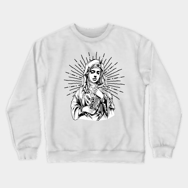 Angelic Musical Angel Crewneck Sweatshirt by Aventi
